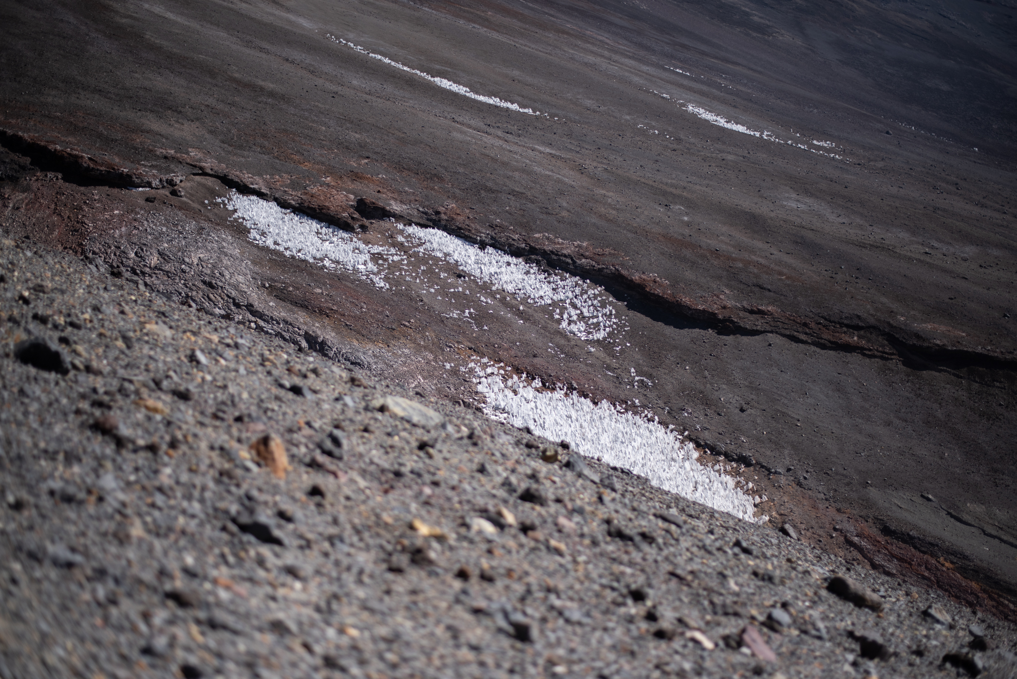 lascar volcano vulcan lascar atacama desert ice