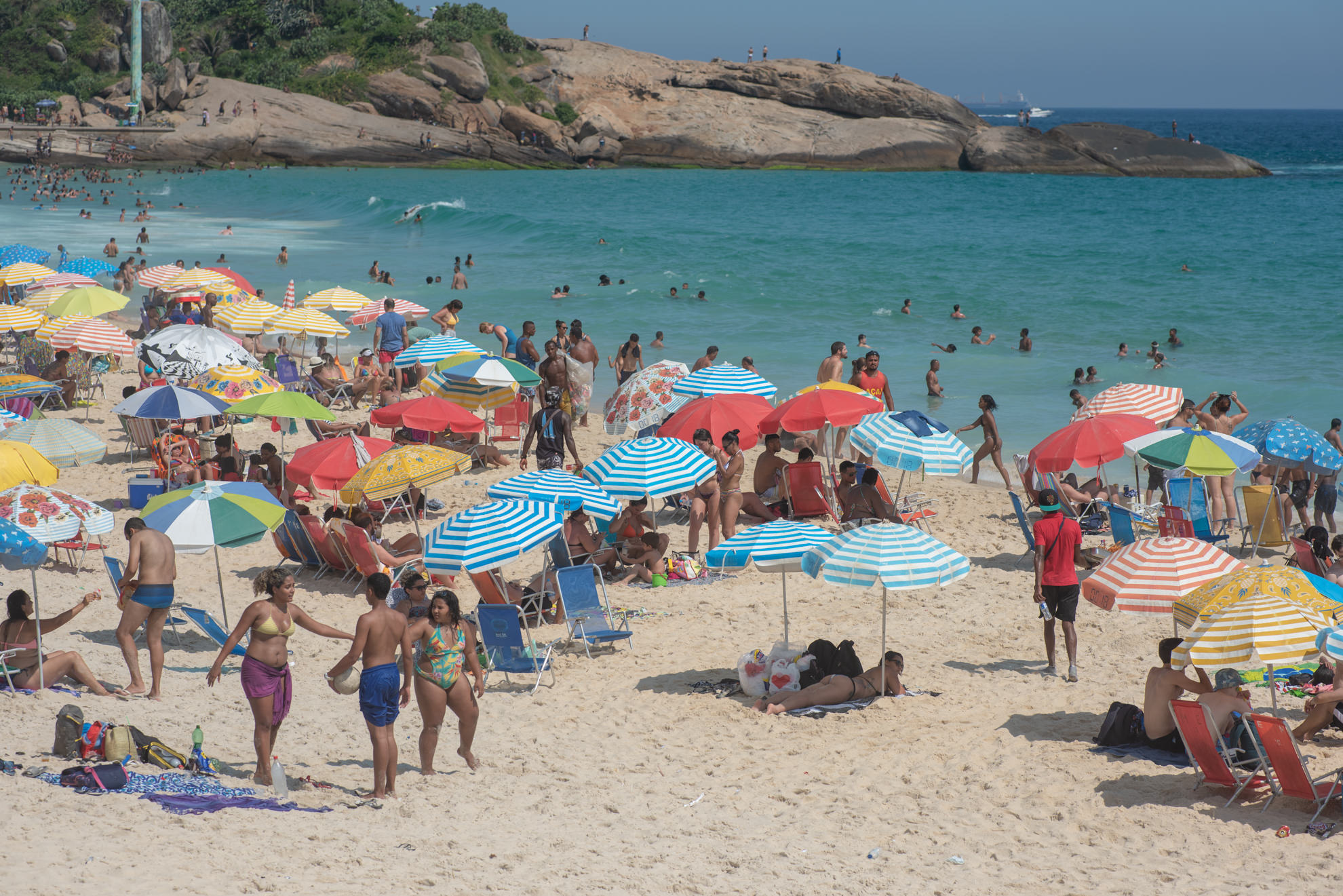 ipanema beach rio de janeiro brazil